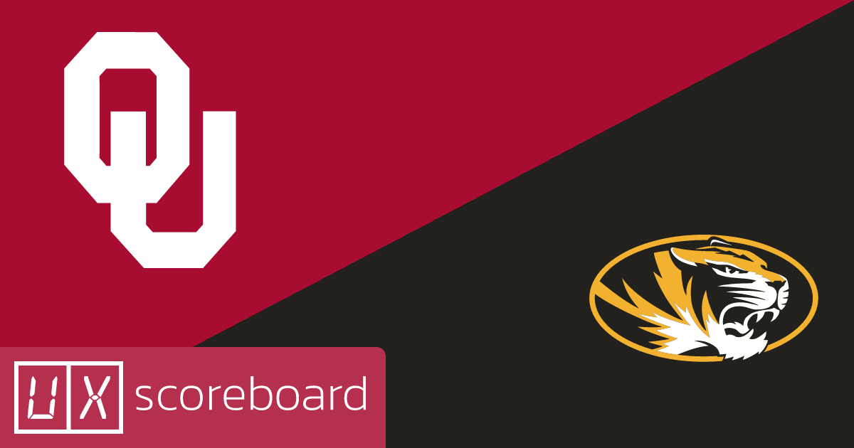 Oklahoma Sooners vs Missouri Tigers game highlights
