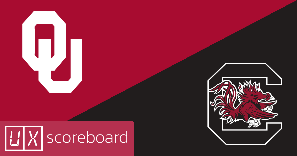 Oklahoma Sooners vs South Carolina Gamecocks game highlights