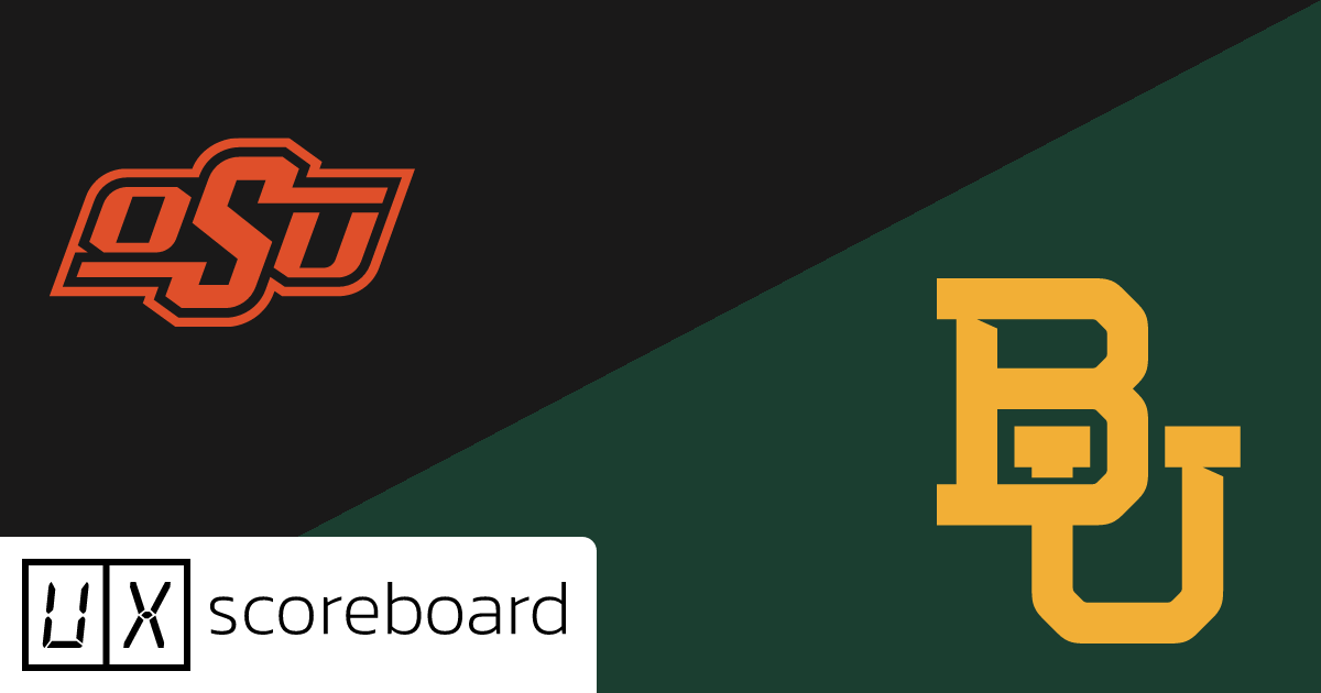 Oklahoma State Cowboys vs Baylor Bears game highlights
