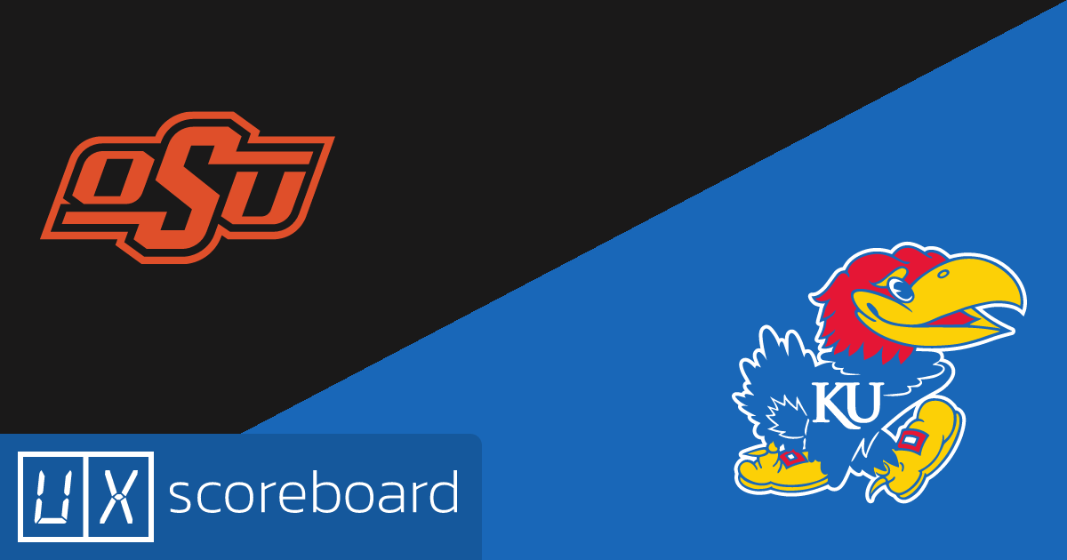 Oklahoma State Cowboys vs Kansas Jayhawks game highlights