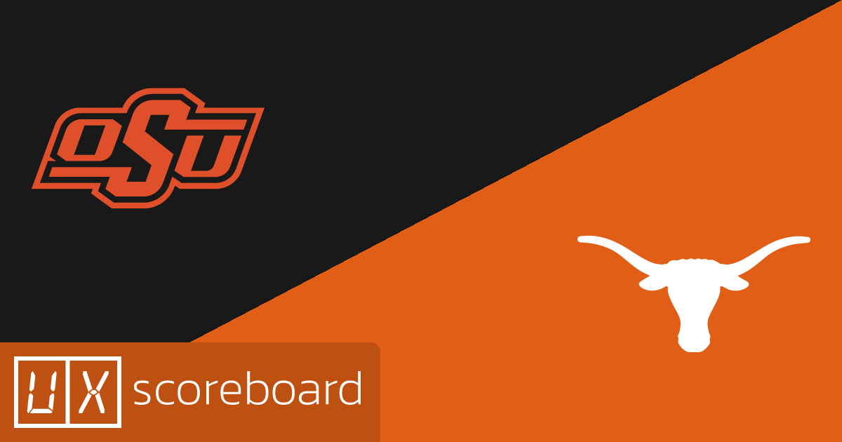 Oklahoma State Cowboys vs Texas Longhorns game highlights
