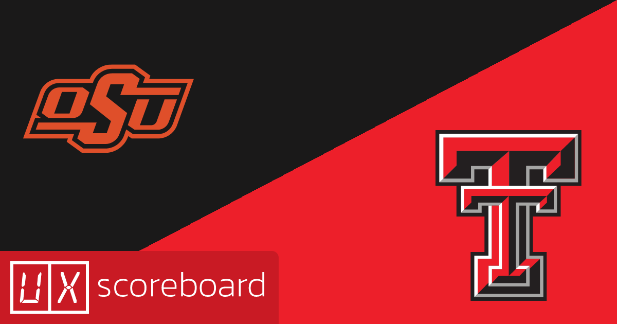 Oklahoma State Cowboys vs Texas Tech Red Raiders game highlights