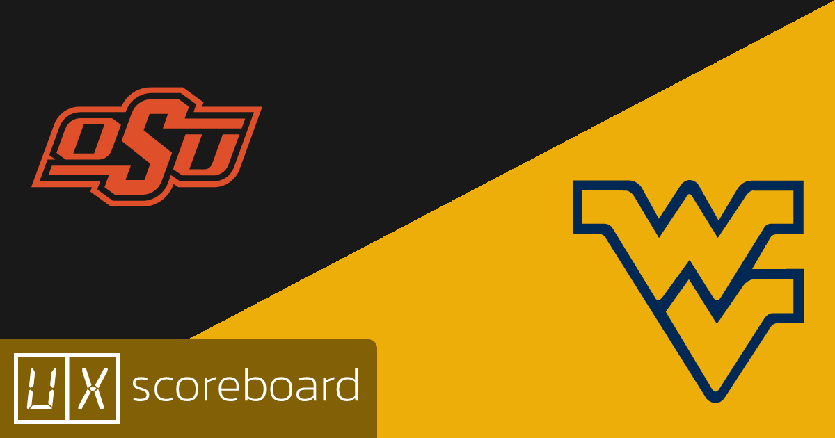 Oklahoma State Cowboys vs West Virginia Mountaineers game highlights