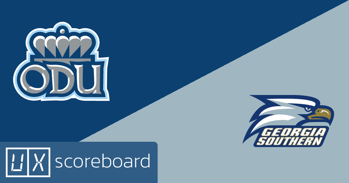 Old Dominion Monarchs vs Georgia Southern Eagles game highlights