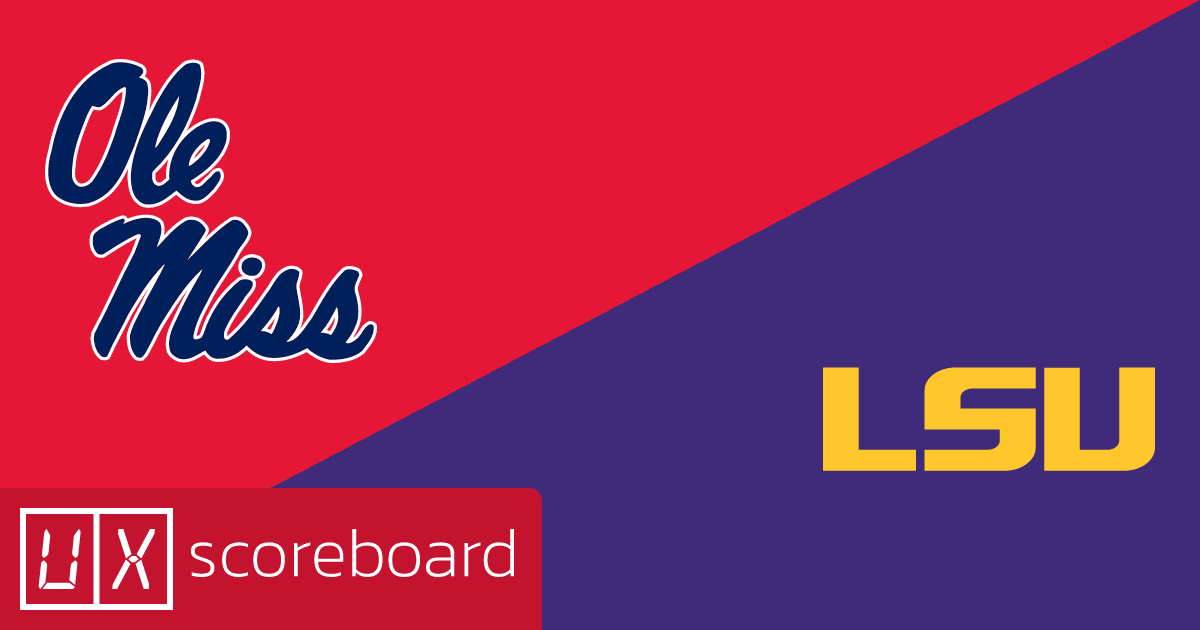Ole Miss Rebels vs LSU Tigers game highlights
