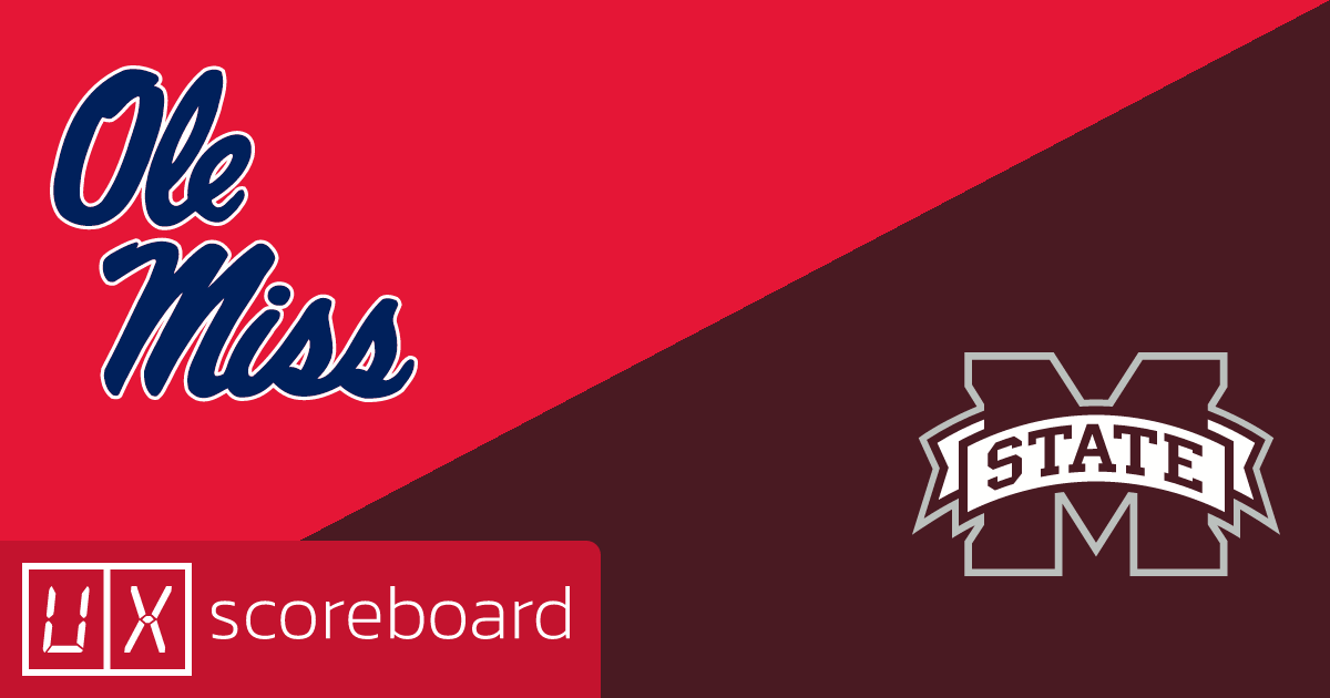 Ole Miss Rebels vs Mississippi State Bulldogs game highlights