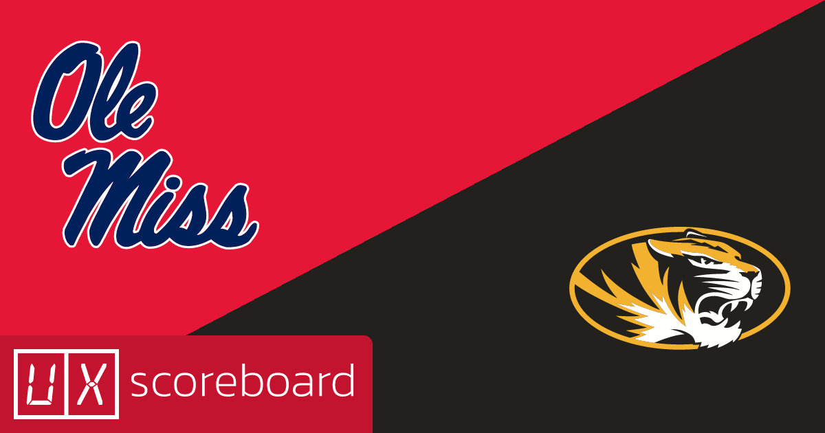 Ole Miss Rebels vs Missouri Tigers game highlights