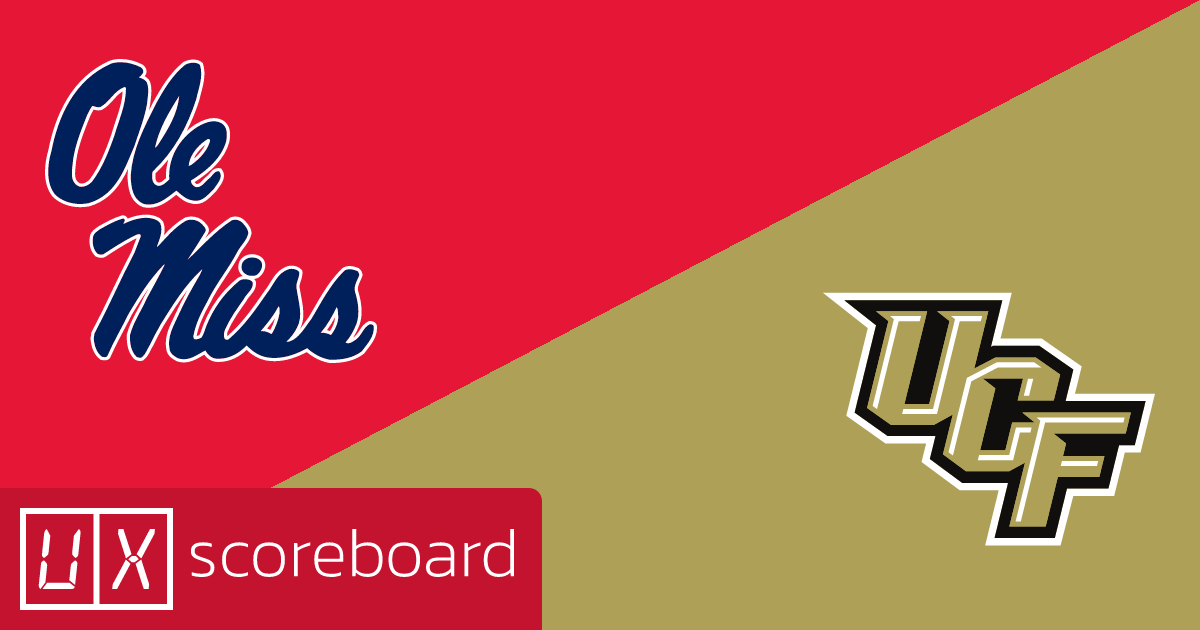 Ole Miss Rebels vs UCF Knights game highlights