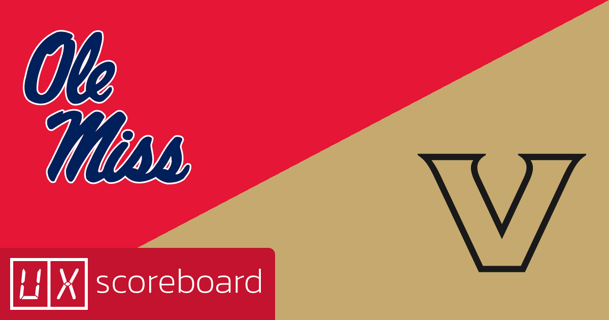 Ole Miss Rebels vs Vanderbilt Commodores game highlights