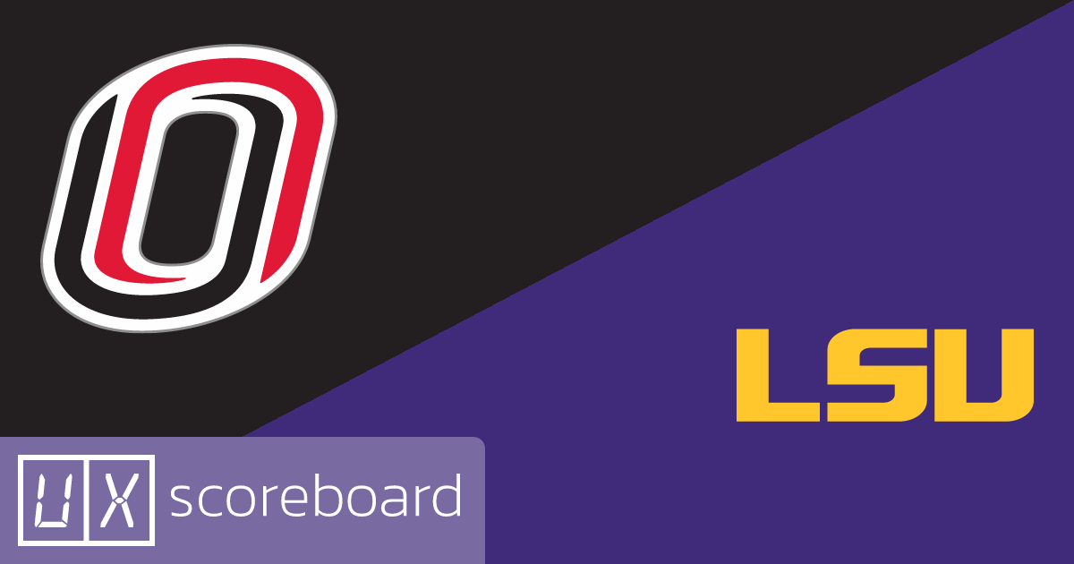 Omaha Mavericks vs LSU Tigers game highlights