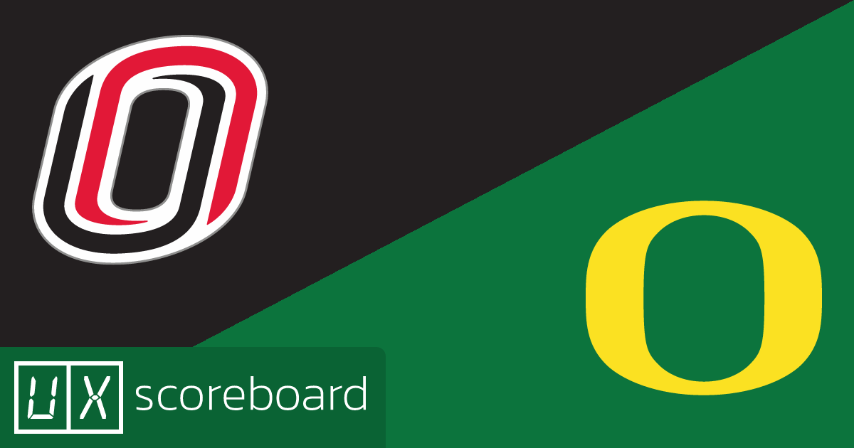 Omaha Mavericks vs Oregon Ducks game highlights