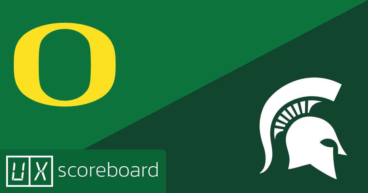 Oregon Ducks vs Michigan State Spartans game highlights