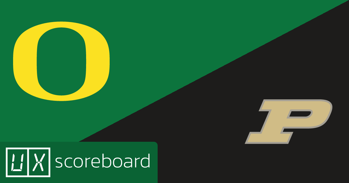 Oregon Ducks vs Purdue Boilermakers game highlights
