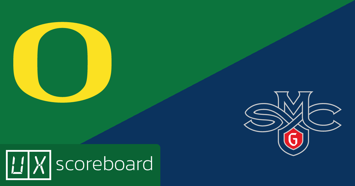 Oregon Ducks vs Saint Mary's Gaels game highlights
