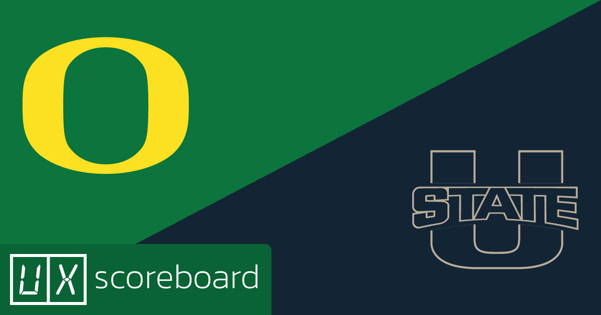 Oregon Ducks vs Utah State Aggies game highlights