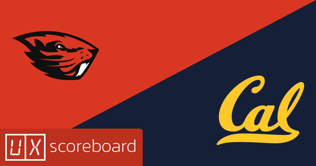 Oregon State Beavers vs California Golden Bears game highlights