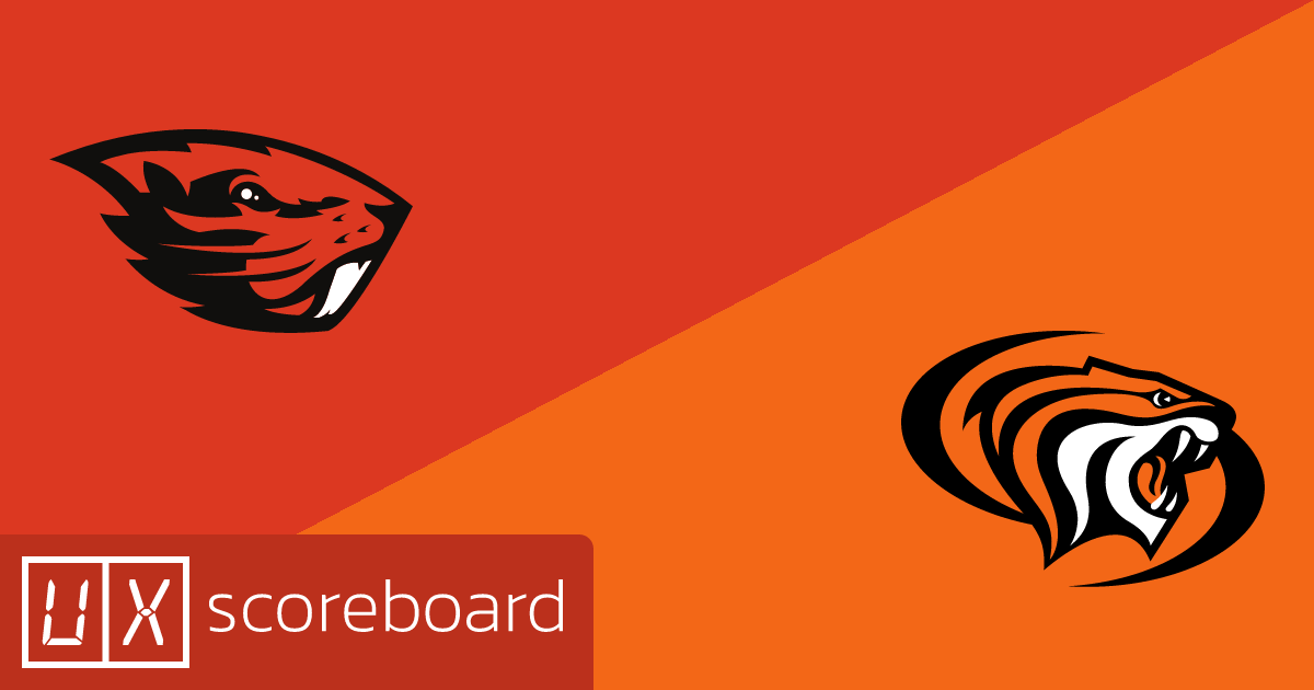 Oregon State Beavers vs Pacific Tigers game highlights
