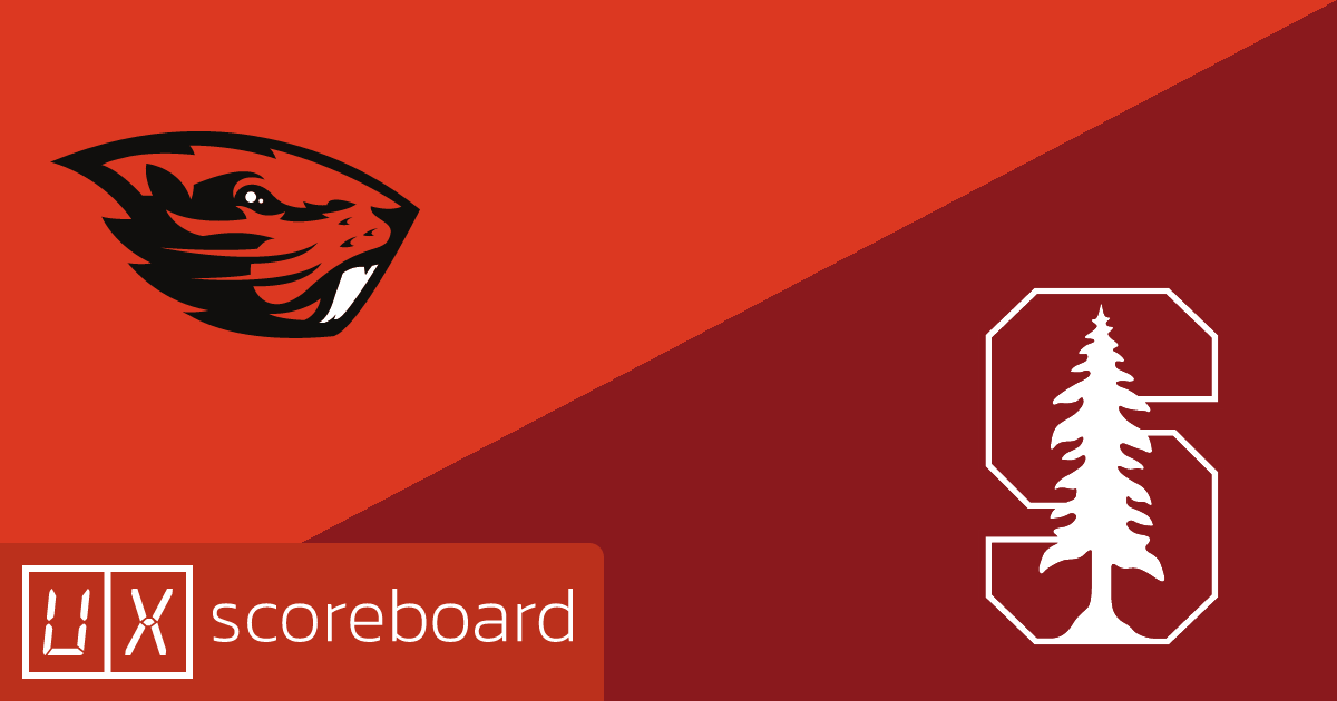Oregon State Beavers vs Stanford Cardinal game highlights