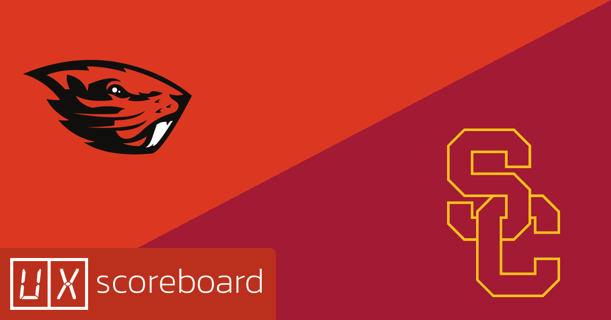 Oregon State Beavers vs USC Trojans game highlights