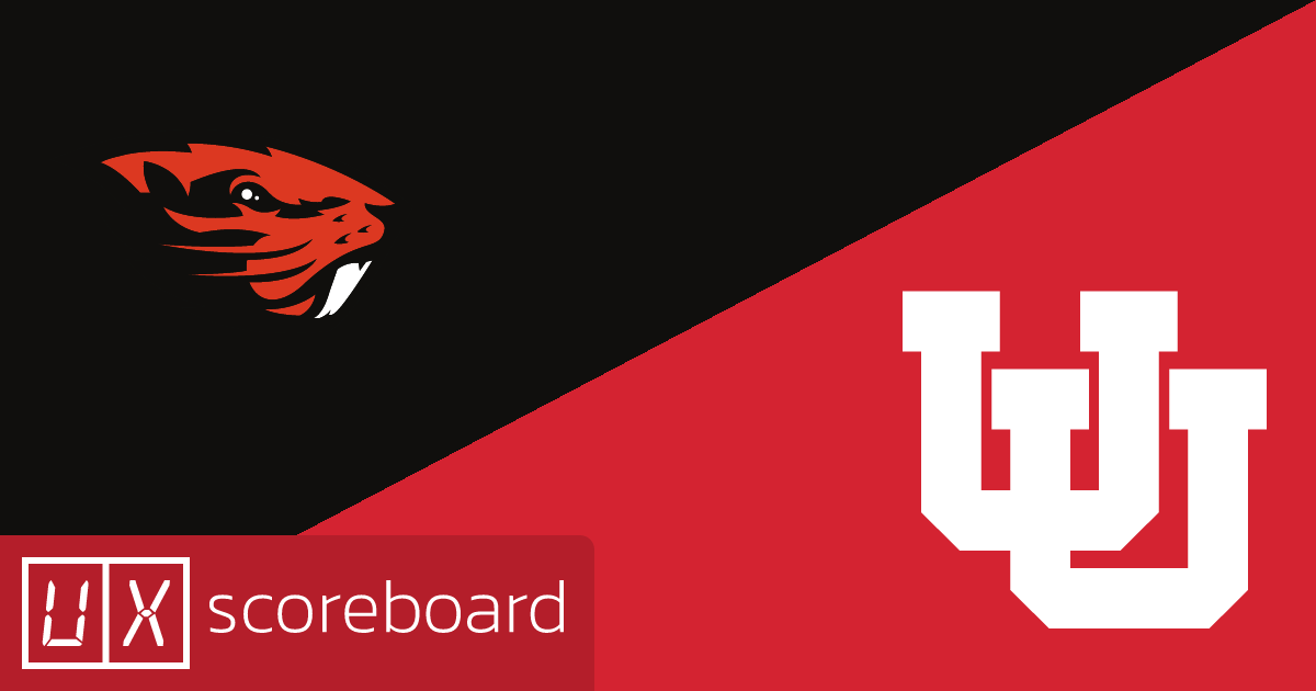 Oregon State Beavers vs Utah Utes game highlights