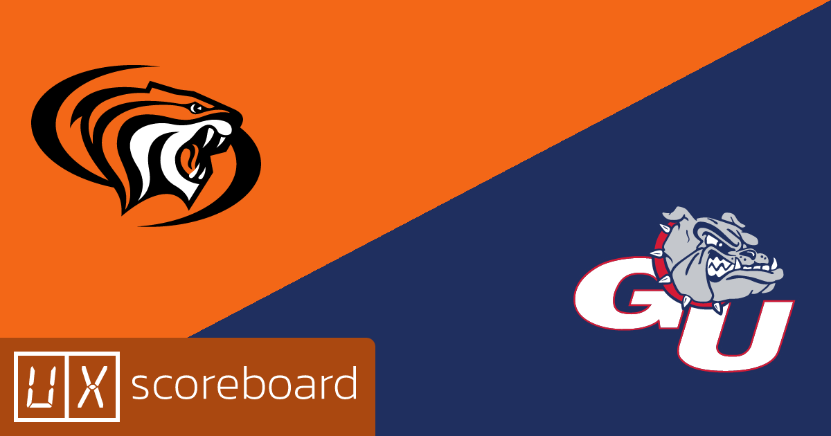 Pacific Tigers vs Gonzaga Bulldogs game highlights