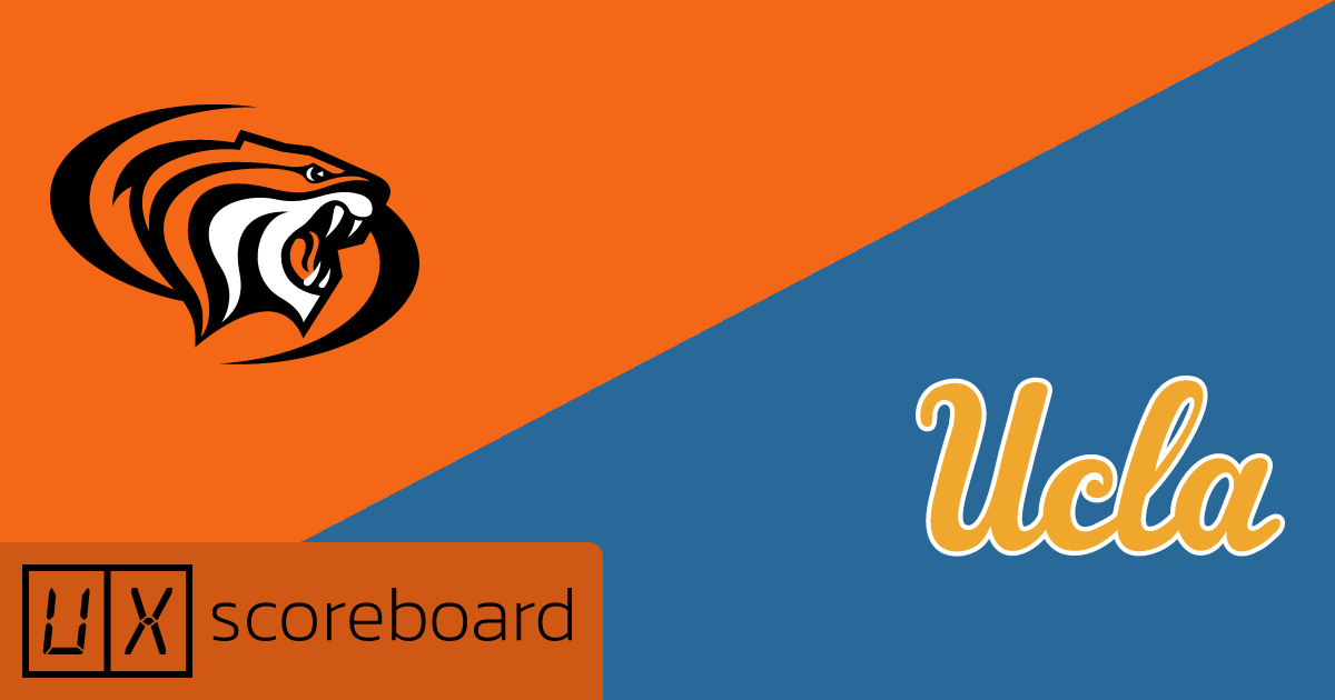 Pacific Tigers vs UCLA Bruins game highlights