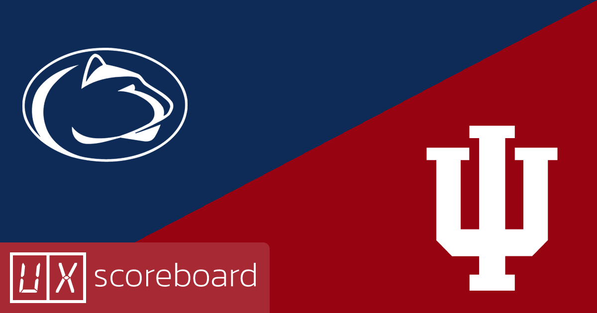 Penn State Nittany Lions vs Indiana Hoosiers game highlights
