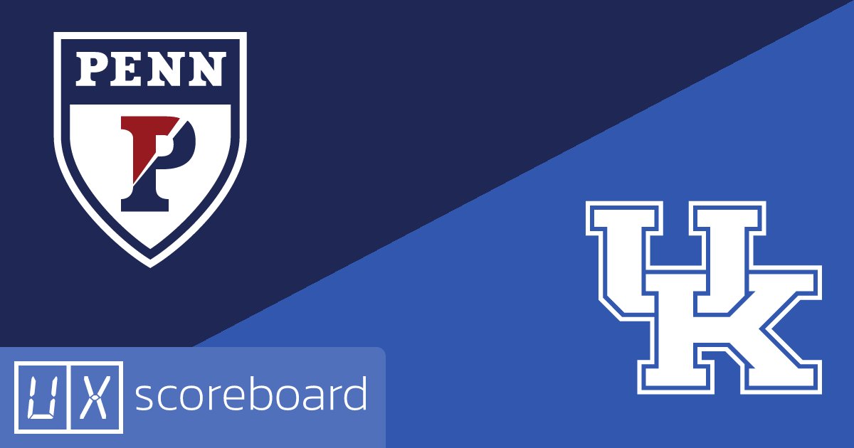 Pennsylvania Quakers vs Kentucky Wildcats game highlights