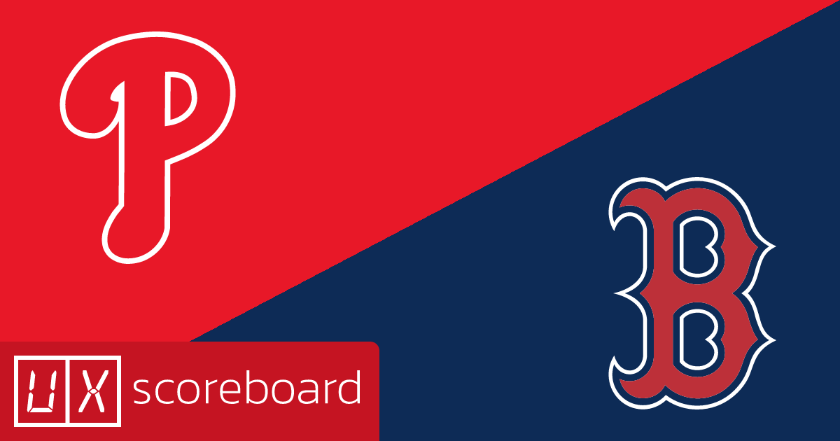 Philadelphia Phillies vs Boston Red Sox game highlights