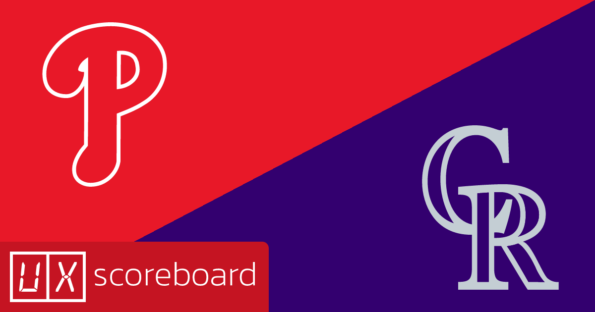 Philadelphia Phillies vs Colorado Rockies game highlights