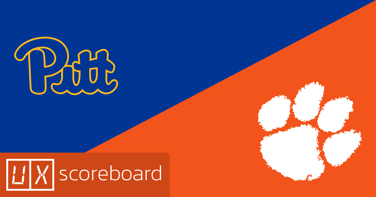 Pittsburgh Panthers vs Clemson Tigers game highlights