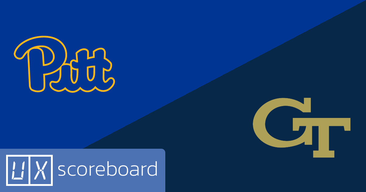 Pittsburgh Panthers vs Georgia Tech Yellow Jackets game highlights