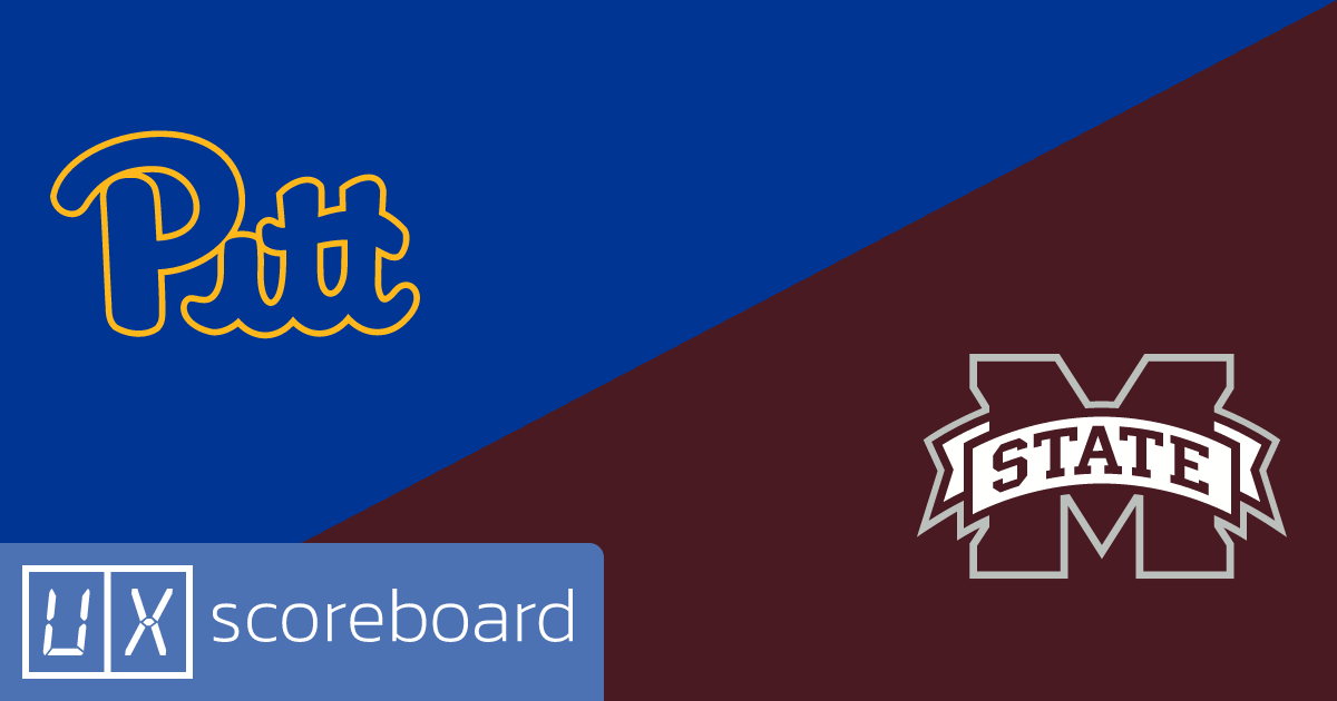 Pittsburgh Panthers vs Mississippi State Bulldogs game highlights