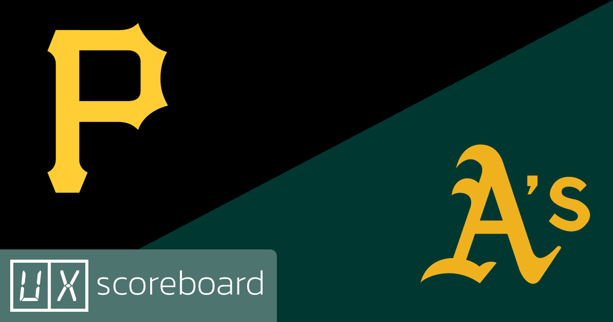 Pittsburgh Pirates vs Athletics game highlights