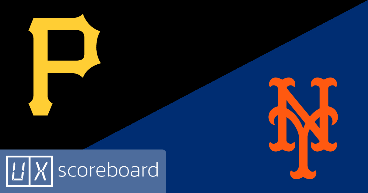 Pittsburgh Pirates vs New York Mets game highlights