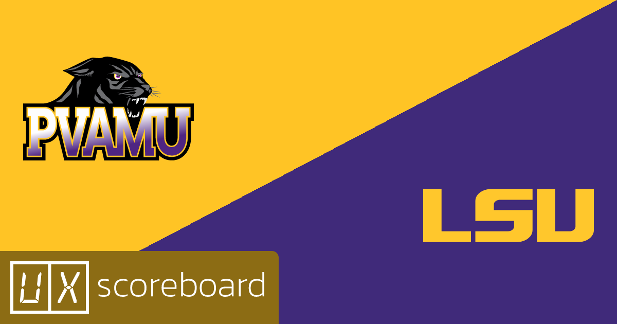 Prairie View A&M Panthers vs LSU Tigers game highlights