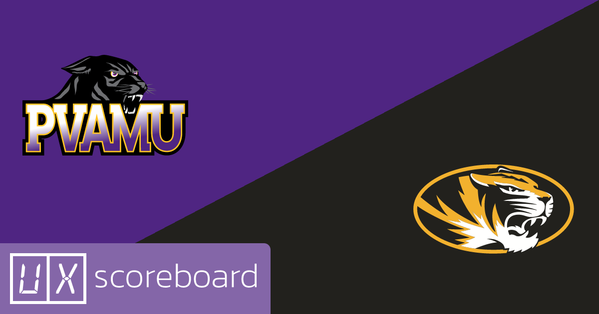 Prairie View A&M Panthers vs Missouri Tigers game highlights