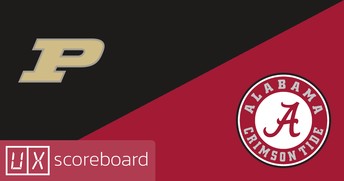 Purdue Boilermakers vs Alabama Crimson Tide game highlights