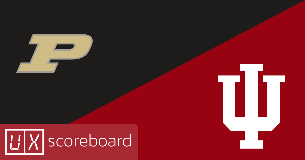 Purdue Boilermakers vs Indiana Hoosiers game highlights
