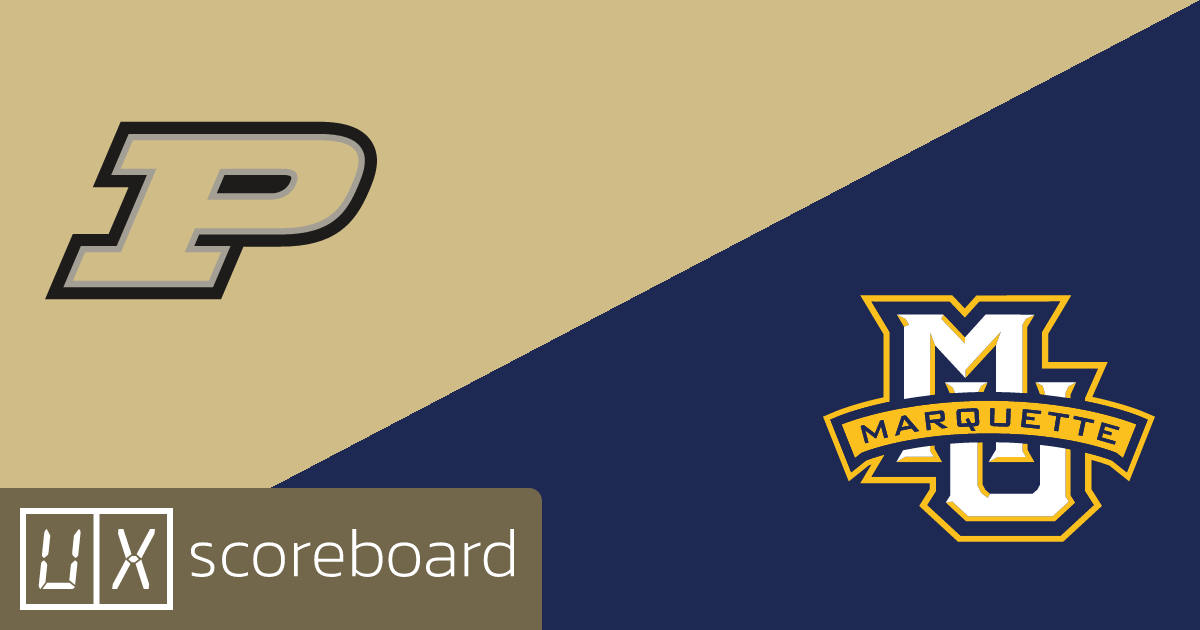 Purdue Boilermakers vs Marquette Golden Eagles game highlights