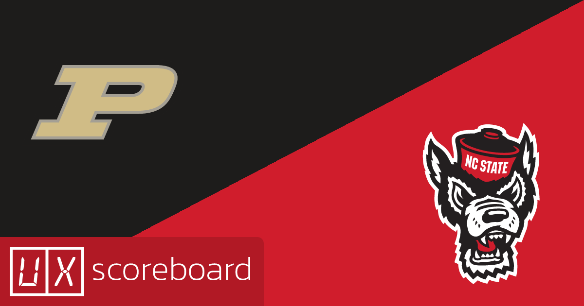 Purdue Boilermakers vs NC State Wolfpack game highlights