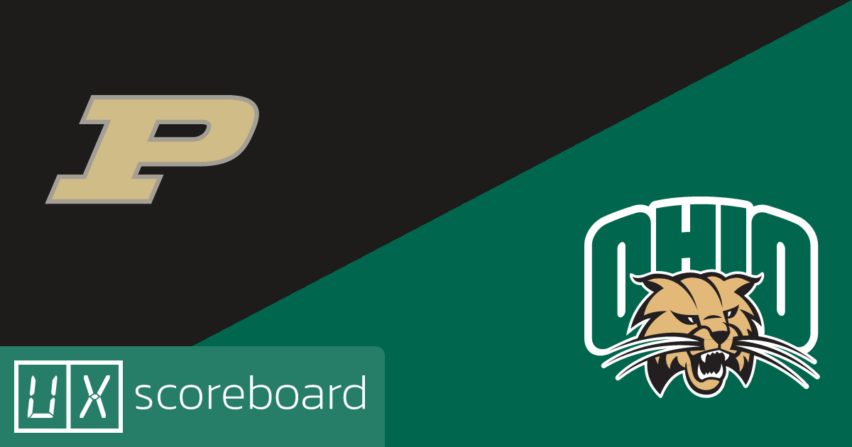 Purdue Boilermakers vs Ohio Bobcats game highlights