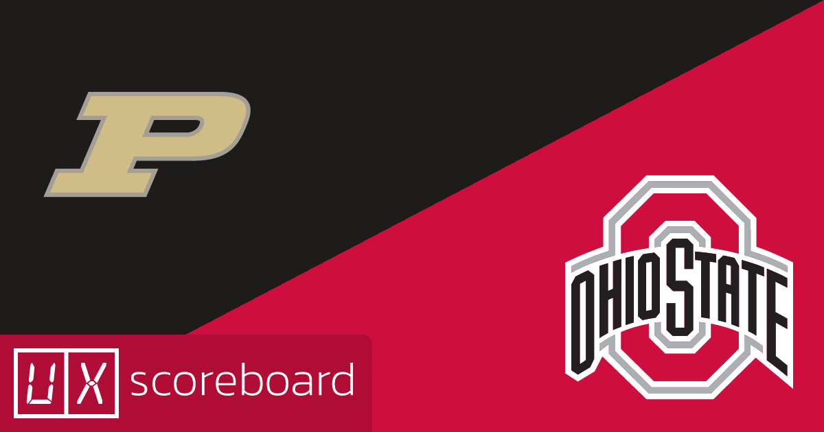 Purdue Boilermakers vs Ohio State Buckeyes game highlights