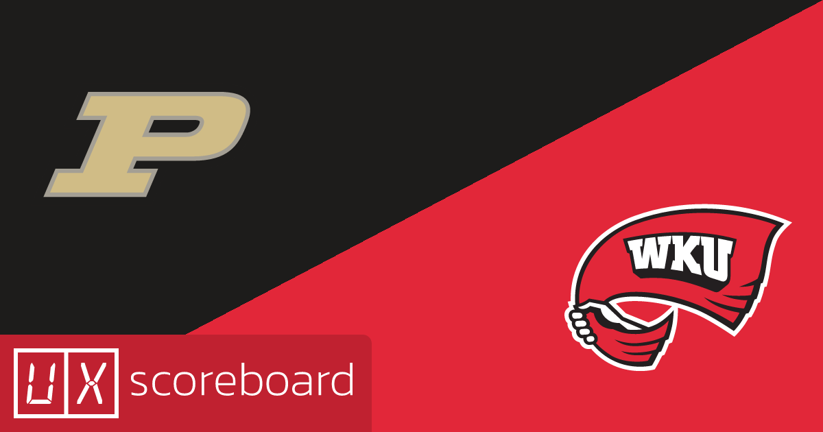 Purdue Boilermakers vs Western Kentucky Hilltoppers game highlights