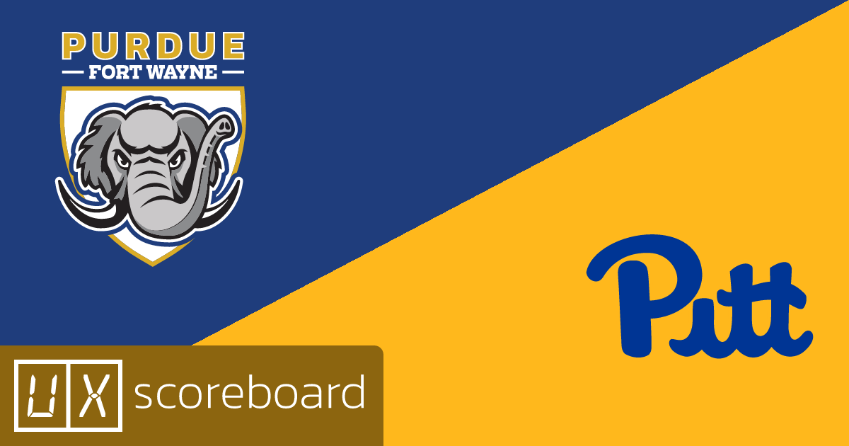Purdue Fort Wayne Mastodons vs Pittsburgh Panthers game highlights
