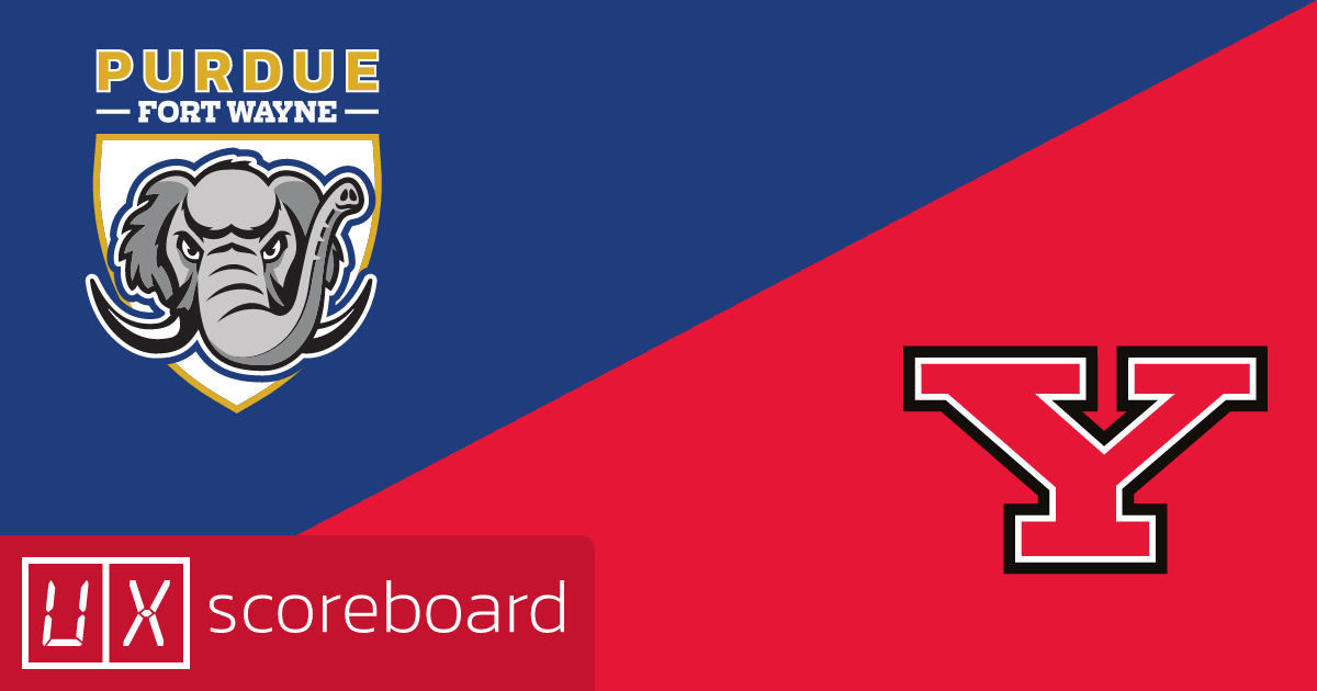 Purdue Fort Wayne Mastodons vs Youngstown State Penguins game highlights