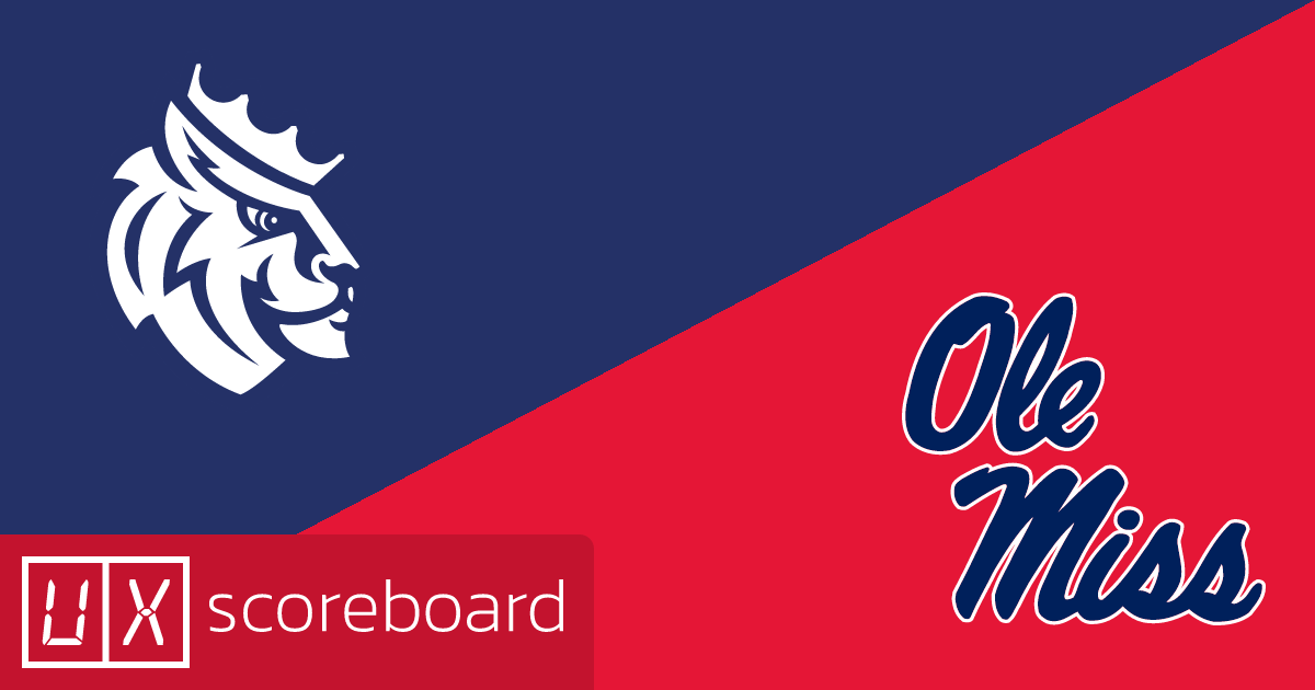 Queens University Royals vs Ole Miss Rebels game highlights
