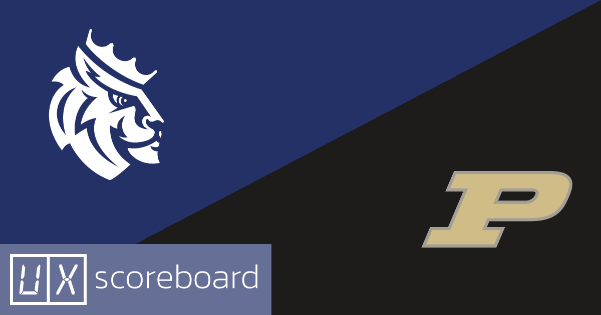 Queens University Royals vs Purdue Boilermakers game highlights