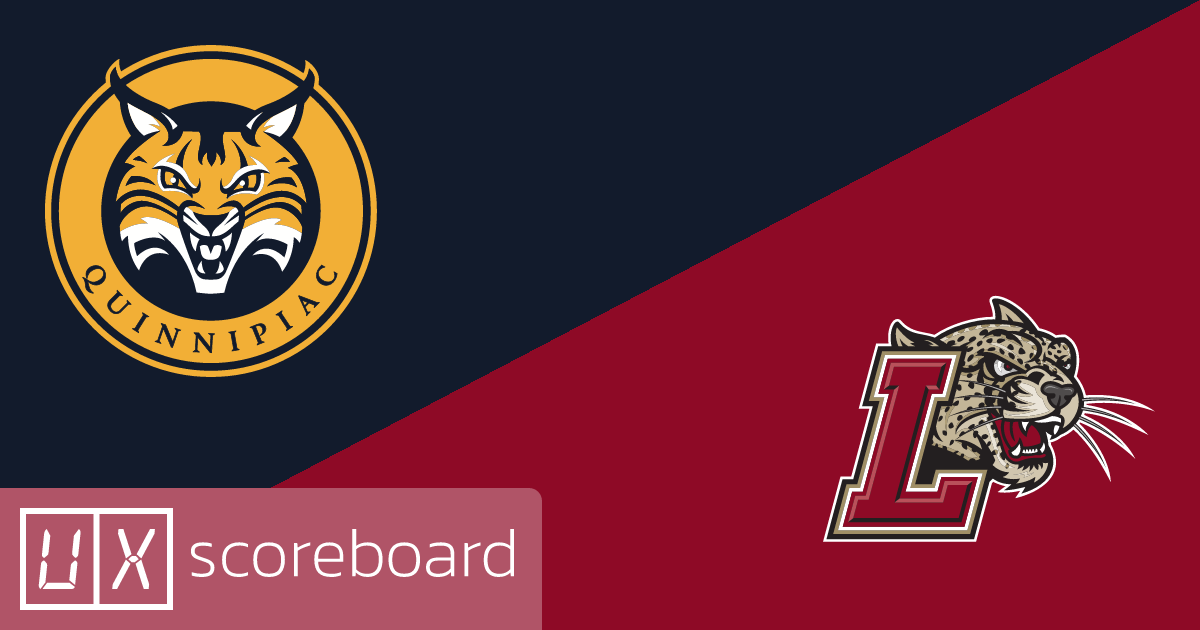 Quinnipiac Bobcats vs Lafayette Leopards game highlights