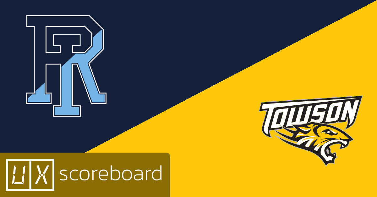 Rhode Island Rams vs Towson Tigers game highlights